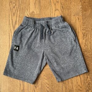 Under Armour Men’s Sweatshorts – Size Medium – Charcoal & Light Gray